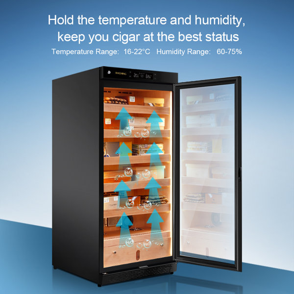 RACHING Cigar Climate Control 230L Electric Cigar Humidor